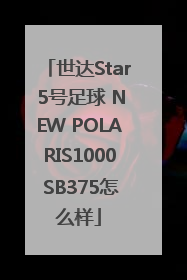 世达Star 5号足球 NEW POLARIS1000 SB375怎么样