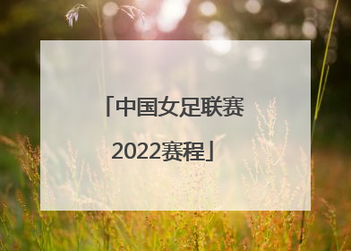 「中国女足联赛2022赛程」2022中国女足世界杯赛程
