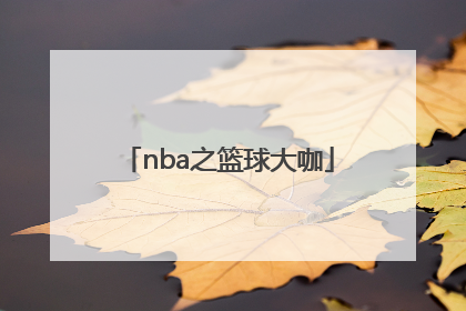 「nba之篮球大咖」Nba篮球